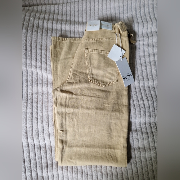 Straight leg cotton trousers - Picture 6 of 8